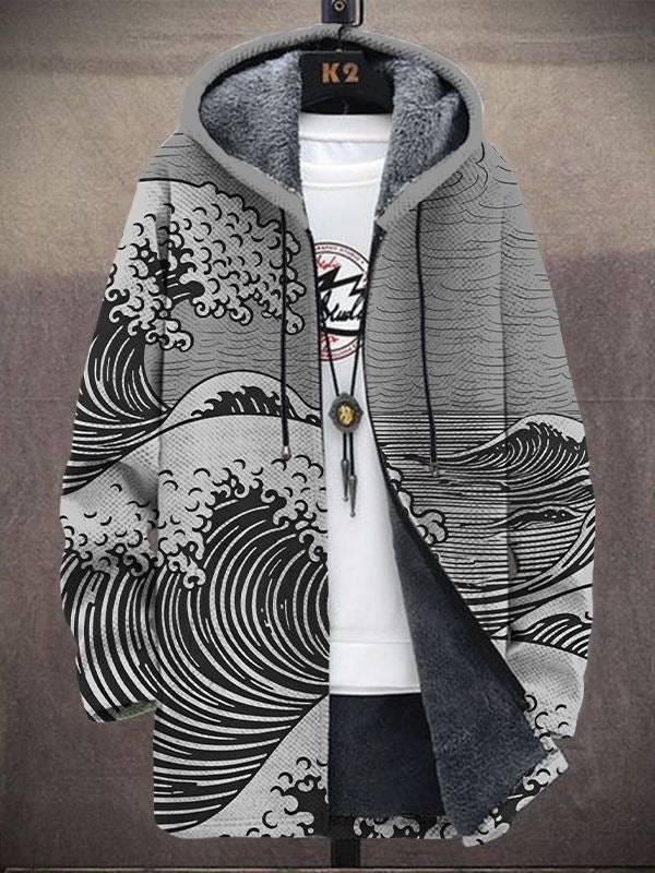 Ollieª - Japanischer Wellen-Hoodie